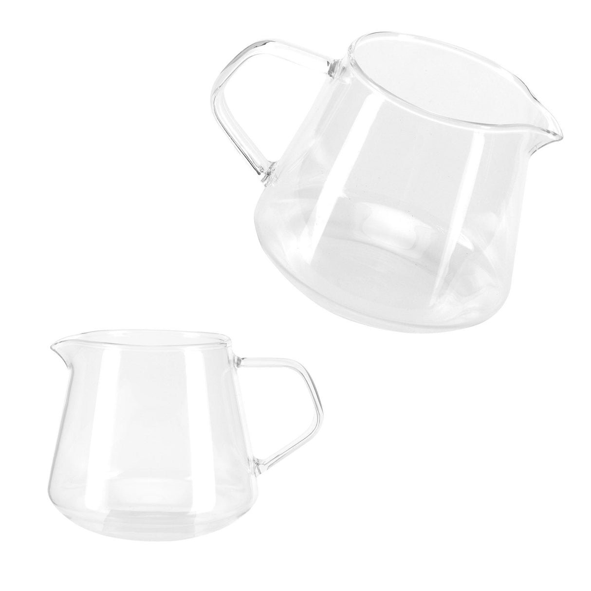 Transparent Cup High Borosilicate Glass Coffee Sharing Cup AntiScalding for Drinking Tea(650ml )