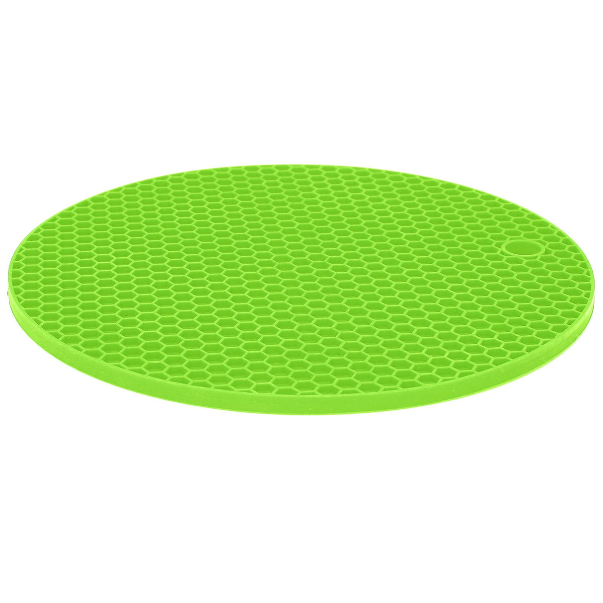 Round Shape Mat Food Grade Thickened Silicone Placemat Insulation Pad Microwave Oven MatGreen