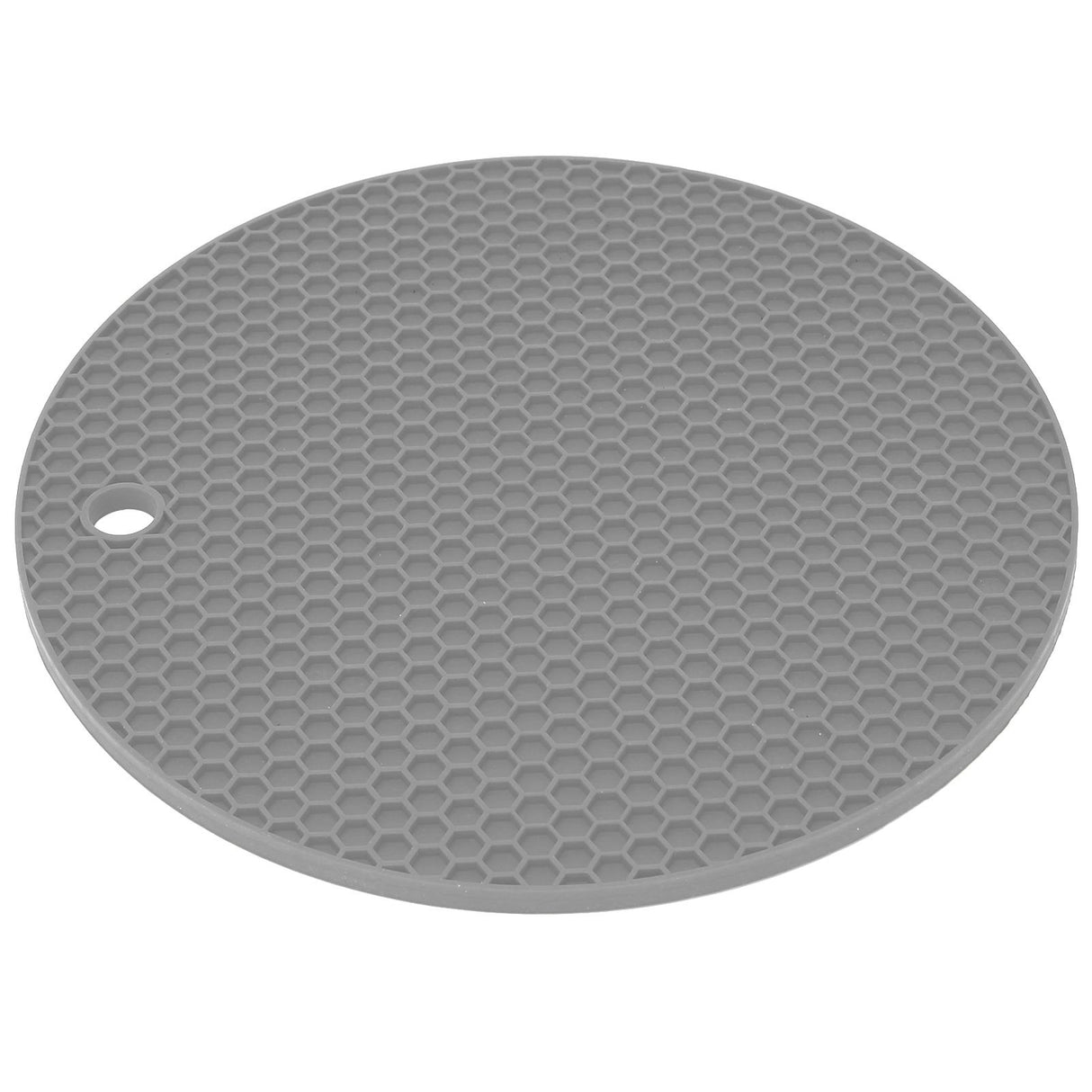 Round Shape Mat Food Grade Thickened Silicone Placemat Insulation Pad Microwave Oven MatGray