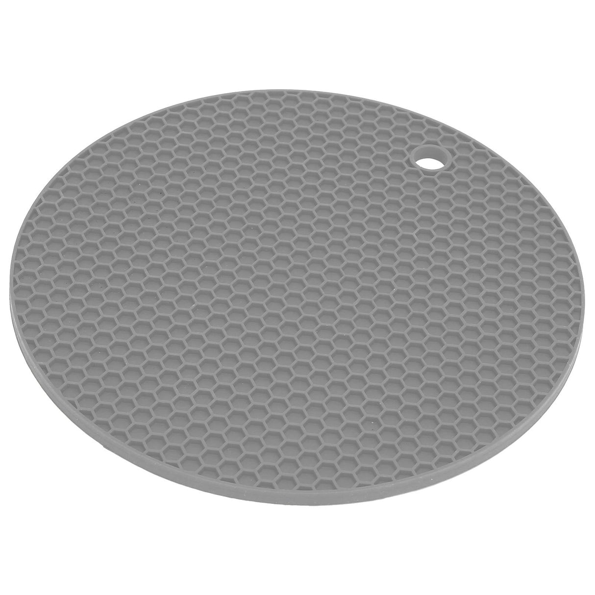 Round Shape Mat Food Grade Thickened Silicone Placemat Insulation Pad Microwave Oven MatGray