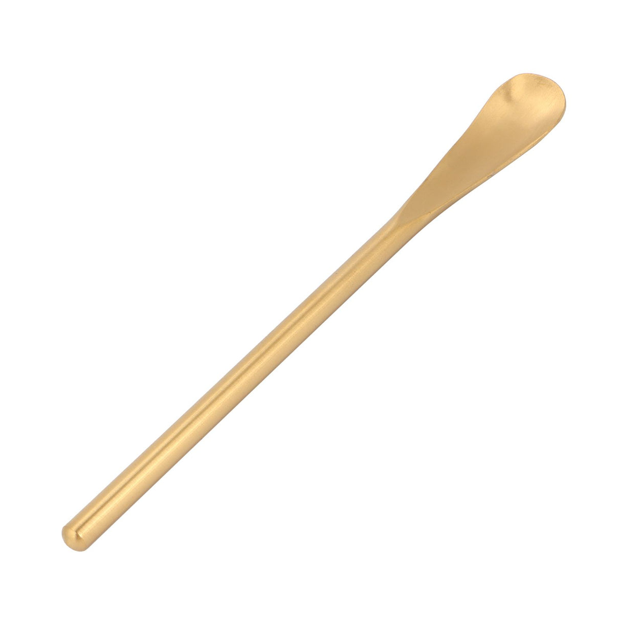 Stainless Steel Mixing Spoon Short Handle Dessert Coffee Spoon Mixing Stick for Kitchen HomeGolden