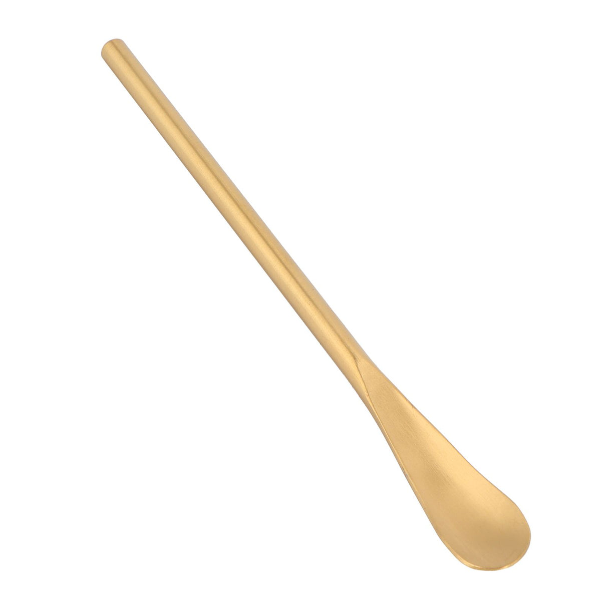 Stainless Steel Mixing Spoon Short Handle Dessert Coffee Spoon Mixing Stick for Kitchen HomeGolden