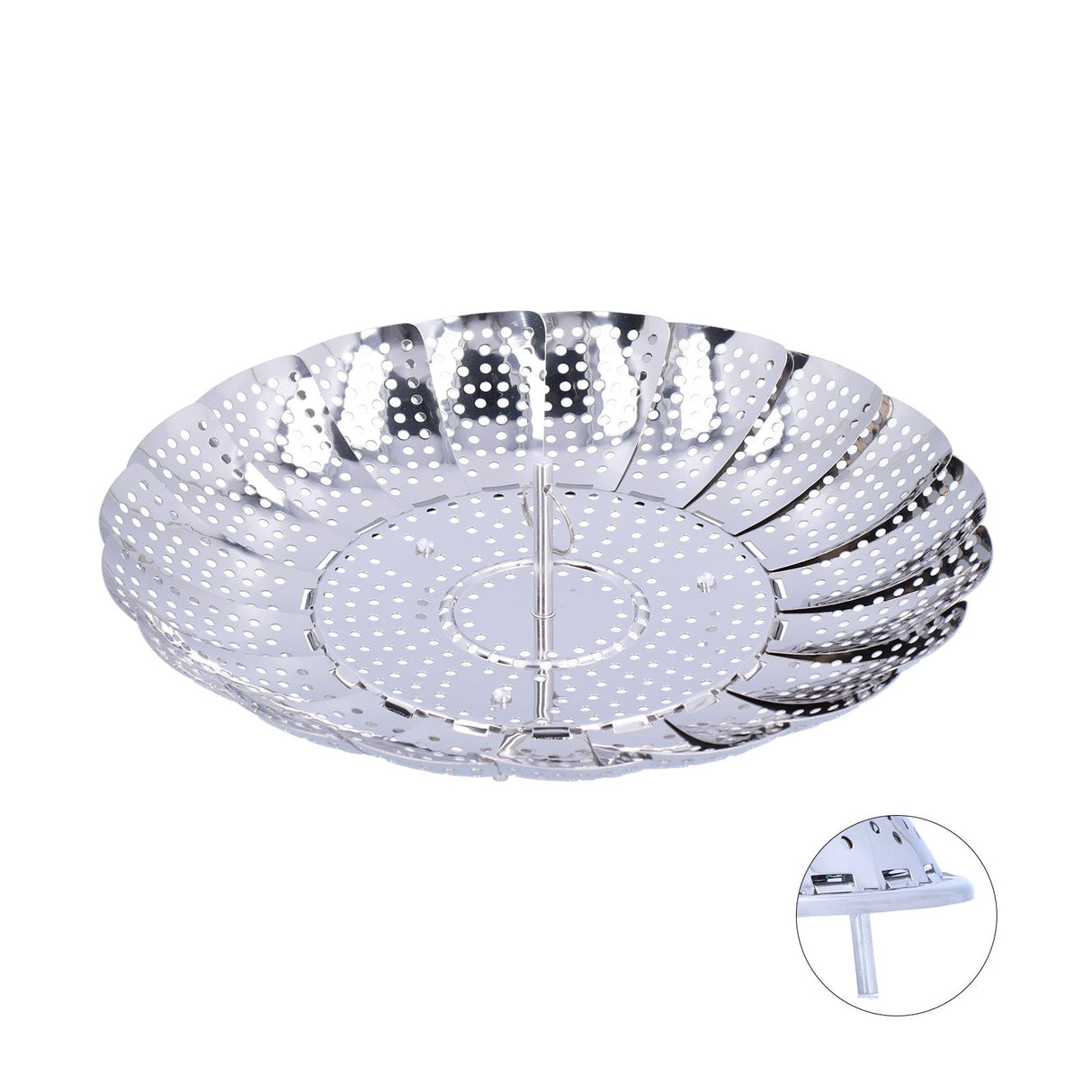 Steam Basket Multifunction Stainless Steel Folding Steam Rack Cookware Kitchen AccessoryS
