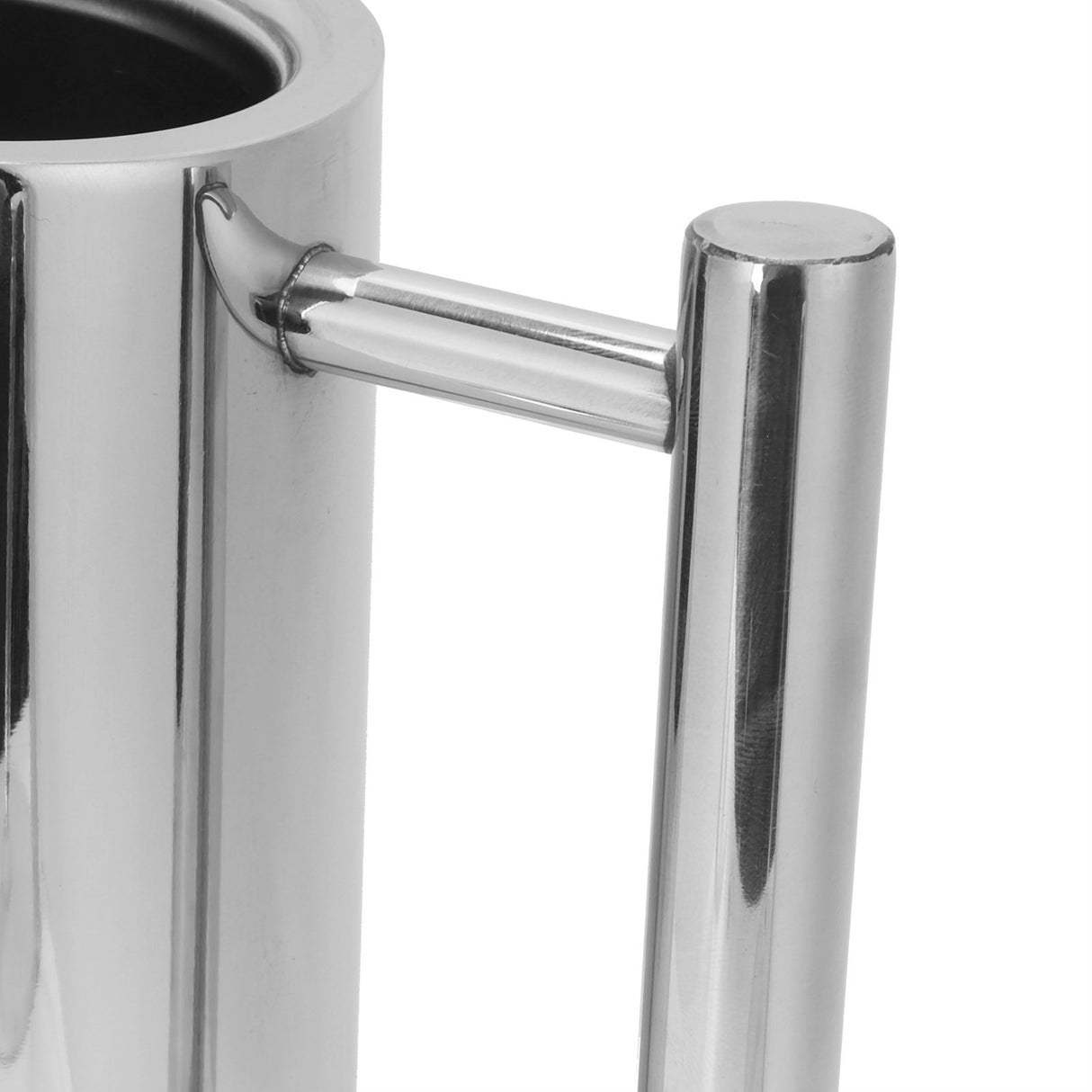 Stainless Steel Oil Pot Kitchen Household Oil Control Kettle for Sauce Vinegar Milk TeaS(500ml)