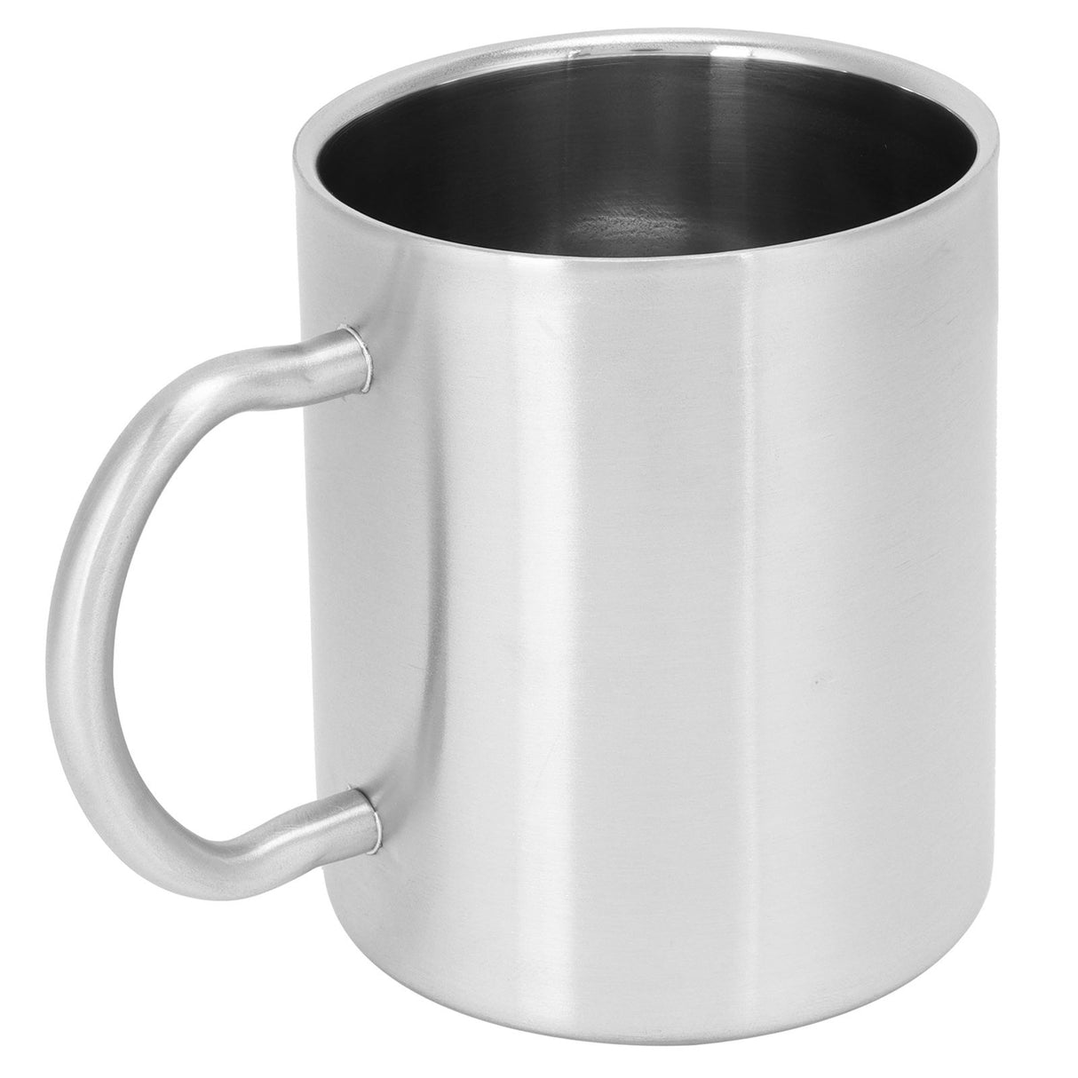 Water Cup 304 Stainless Steel Double Layer Insulated Coffee Beer Mug with HandleL 400ml