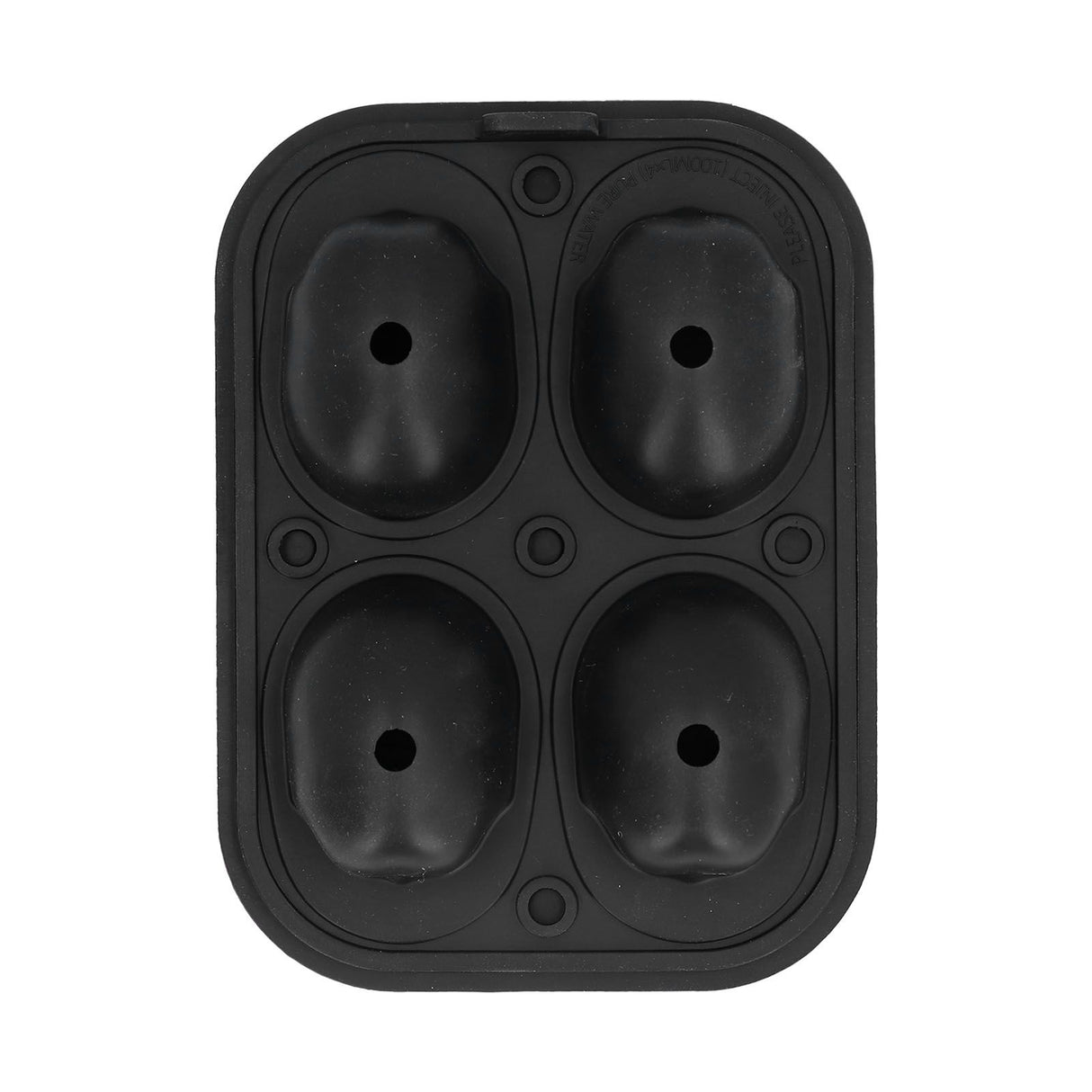4 Hole Silicone Ice Cubes Maker Tray Silicone Ice Ball Making Mold Kichen Accessories