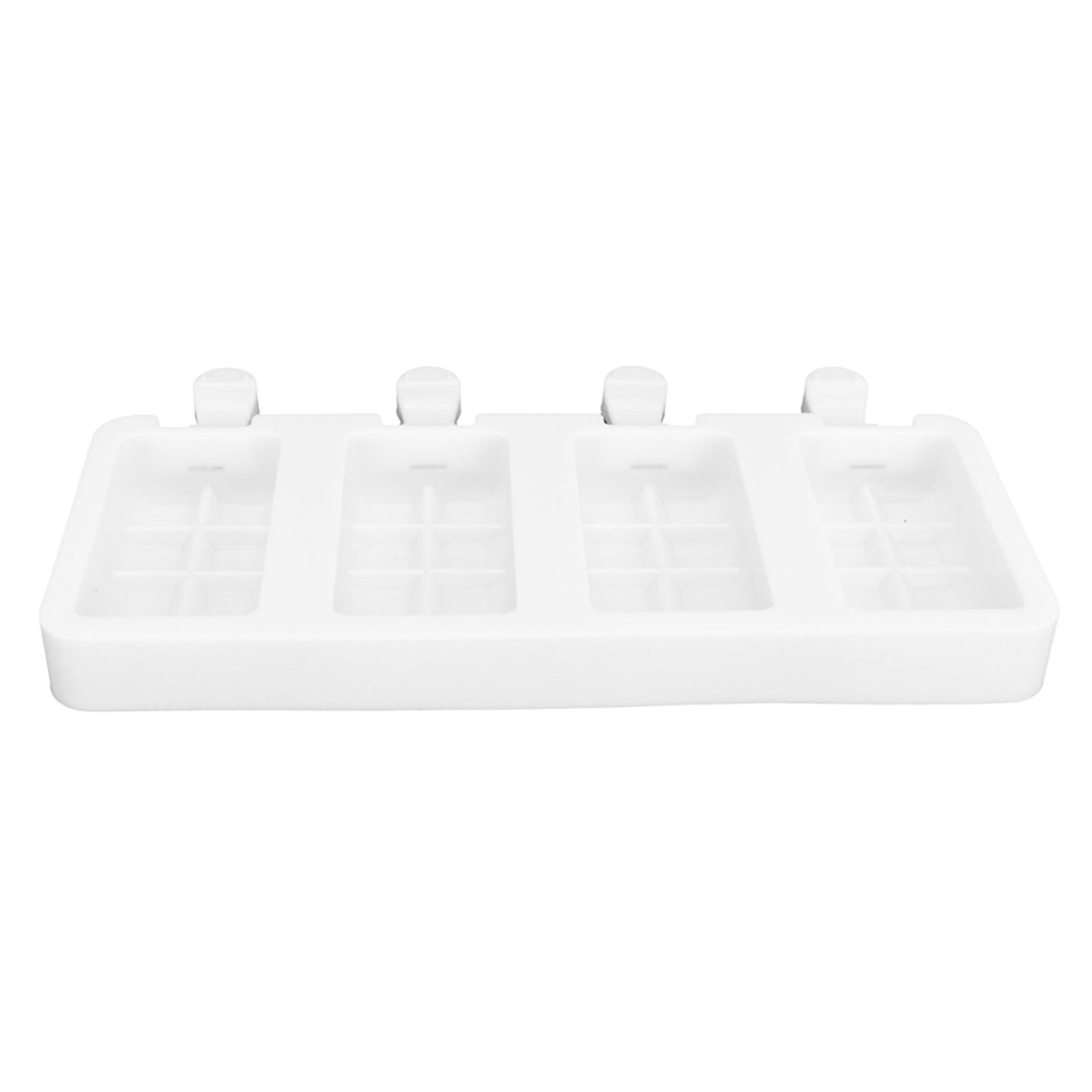 Silicone Ice Cream Mold 4 Cavities DIY Ice Bar Maker Mould for Kitchen Tool SuppliesS