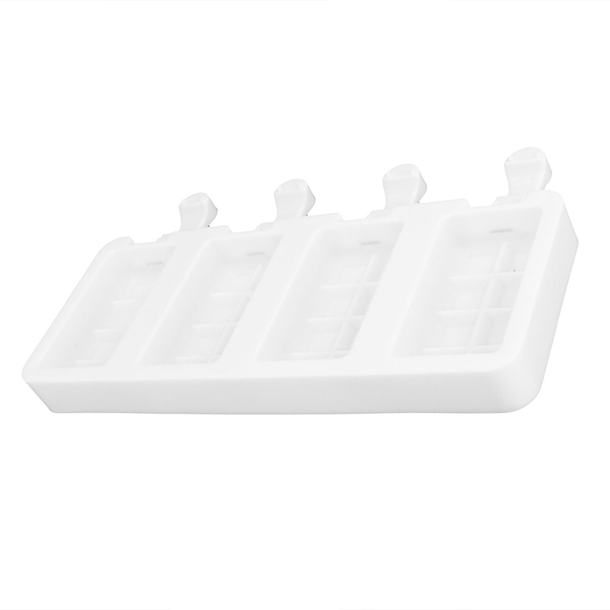 Silicone Ice Cream Mold 4 Cavities DIY Ice Bar Maker Mould for Kitchen Tool SuppliesS
