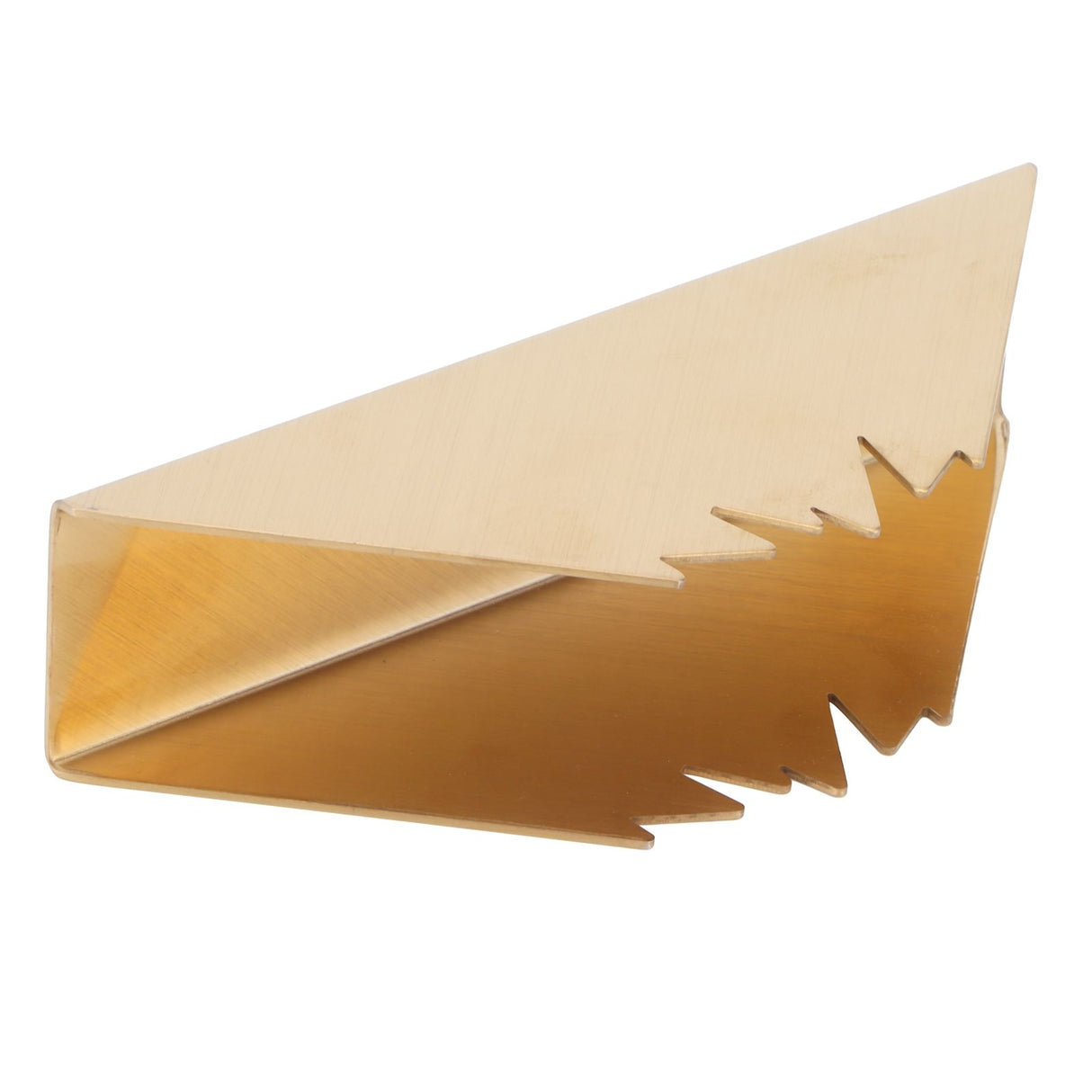Triangular Napkin Holder Stainless Steel Stand Vertical Tissue Rack for Home Restaurant HotelGolden