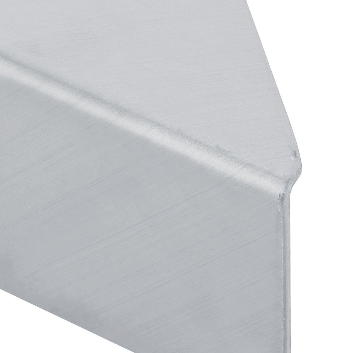 Triangular Napkin Holder Stainless Steel Stand Vertical Tissue Rack for Home Restaurant HotelSilver