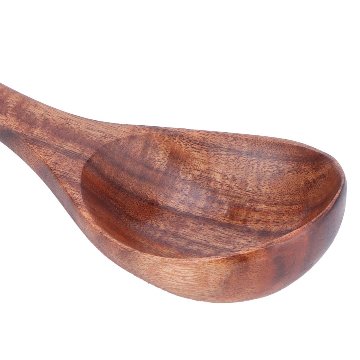 Teak Soup Spoon with Long Handle Food Grade Household Spoon for Home Restaurant Hotel