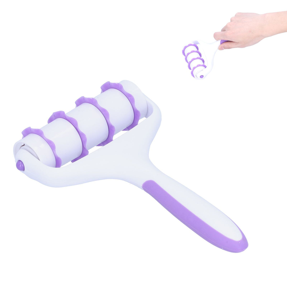 Fondant Cutter Wheel Roller Pastry Mold Dough Lattice Cutter Embosser Set DIY Baking Tool