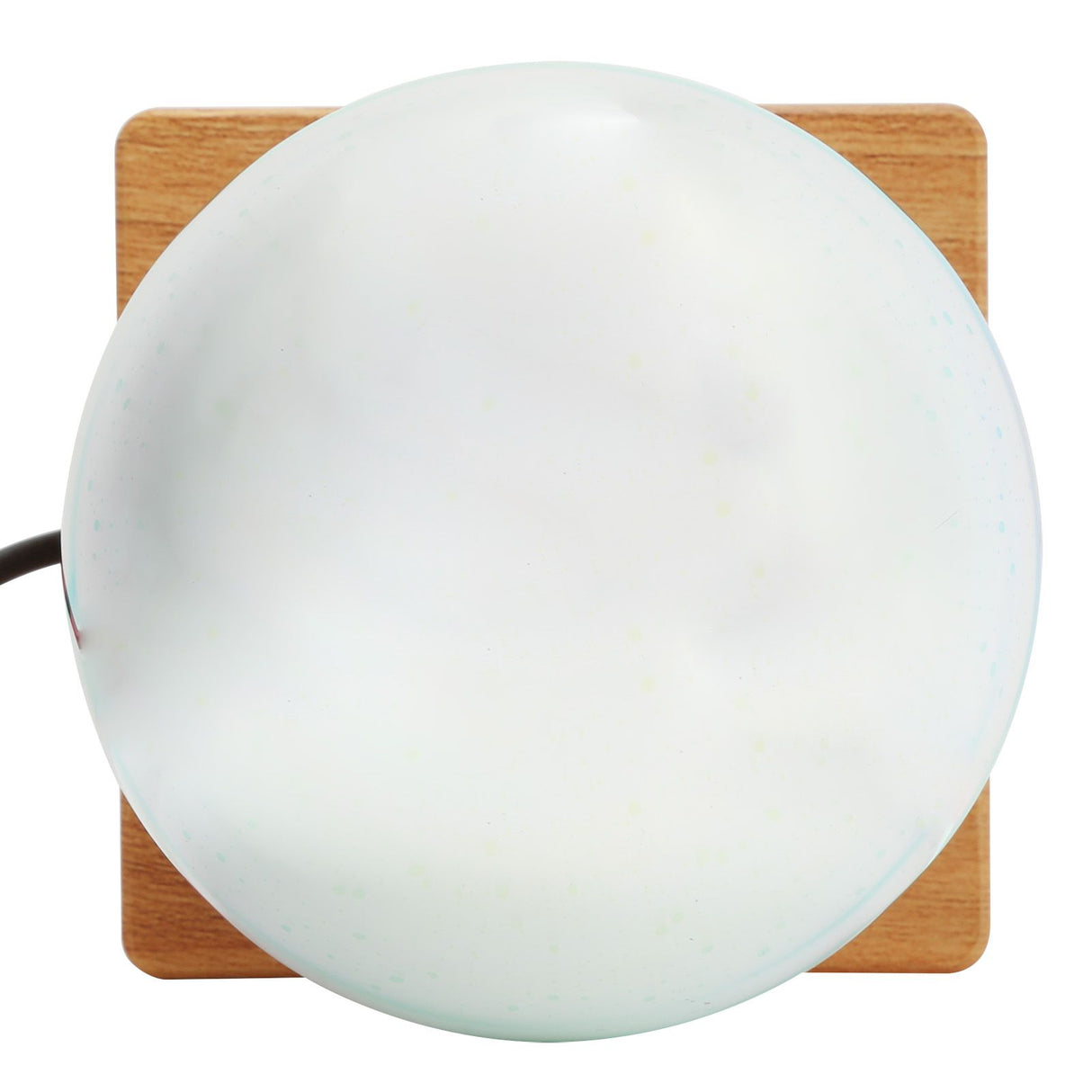 Glass Ball Night Light USB Plug in Bedside Lamp Decorative Lamp Colorful Christmas Gift