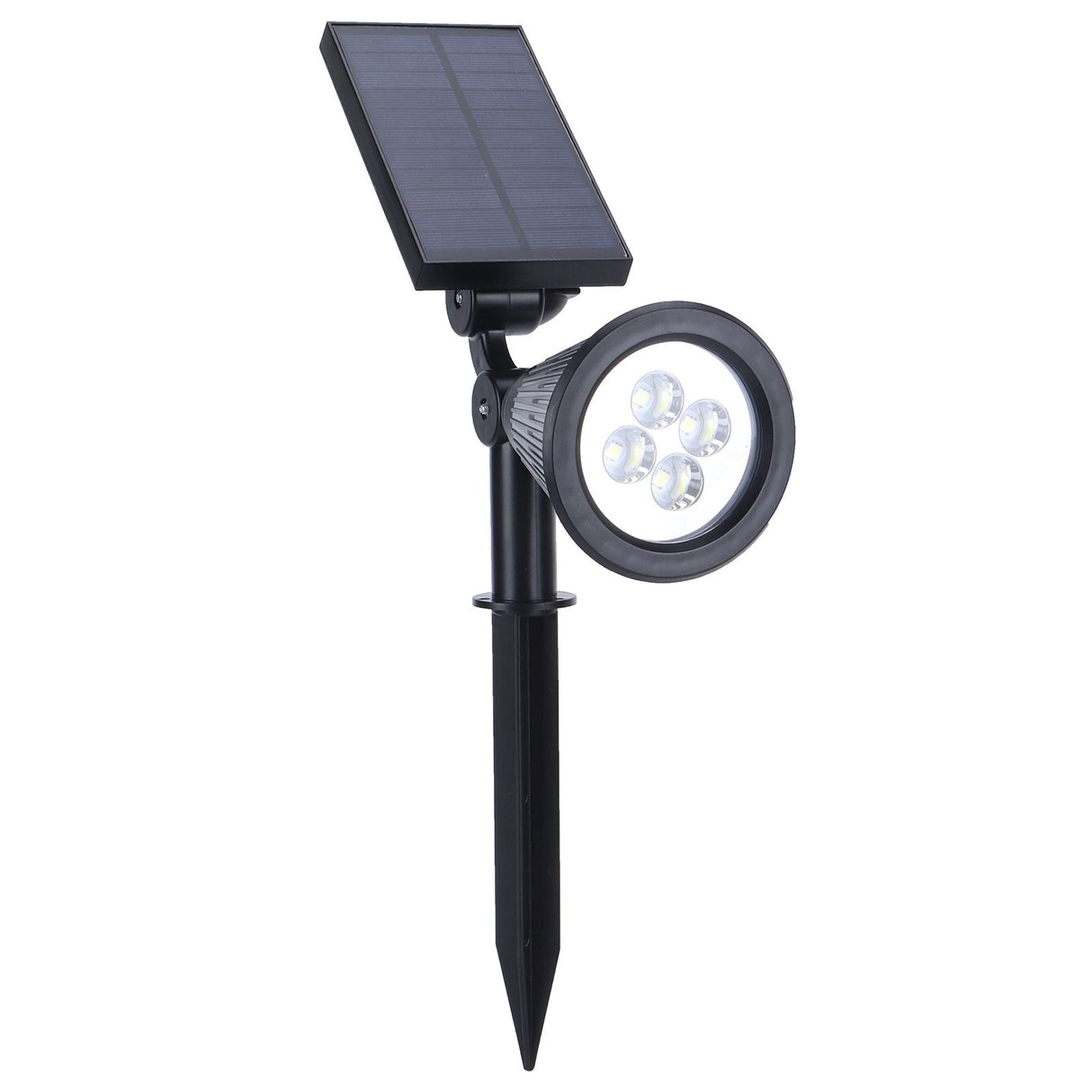LED Solar Lamp IP65 Waterproof Lawn Light Outdoor Garden Courtyard Landscape Decoration Black