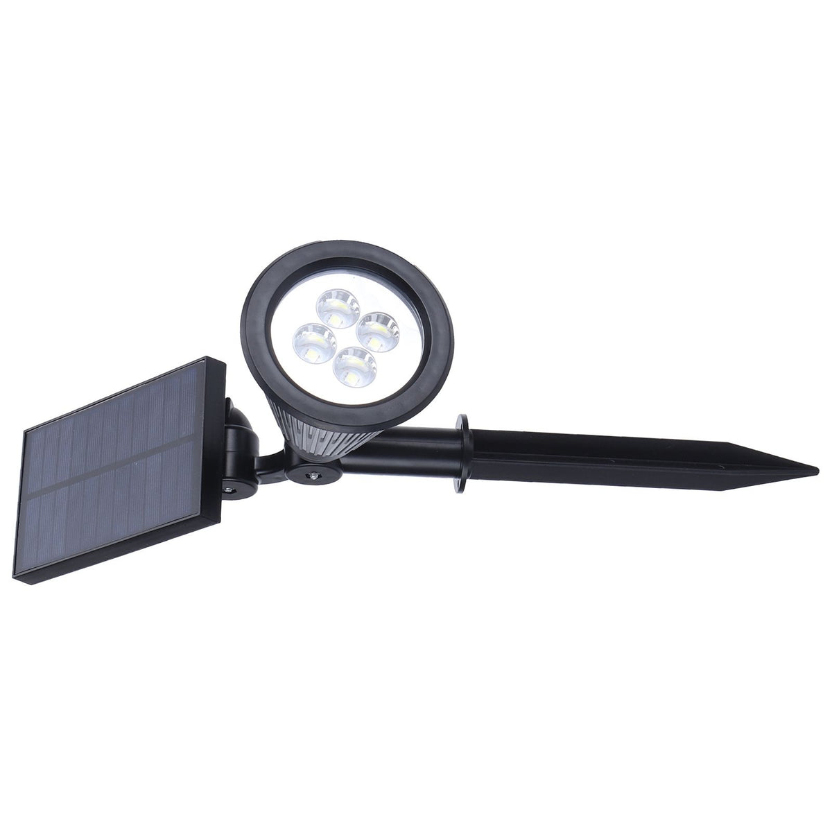 LED Solar Lamp IP65 Waterproof Lawn Light Outdoor Garden Courtyard Landscape Decoration Black