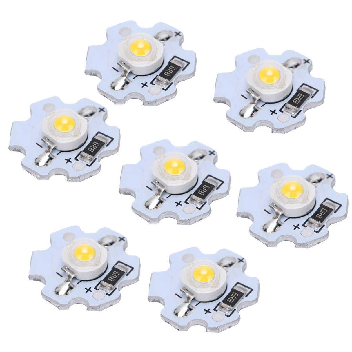 25Pcs 5V LED Chips 200LM 1W High Power LED Lamp Beads for DIY Lighting FixturesNatural Light 4000‑4500K