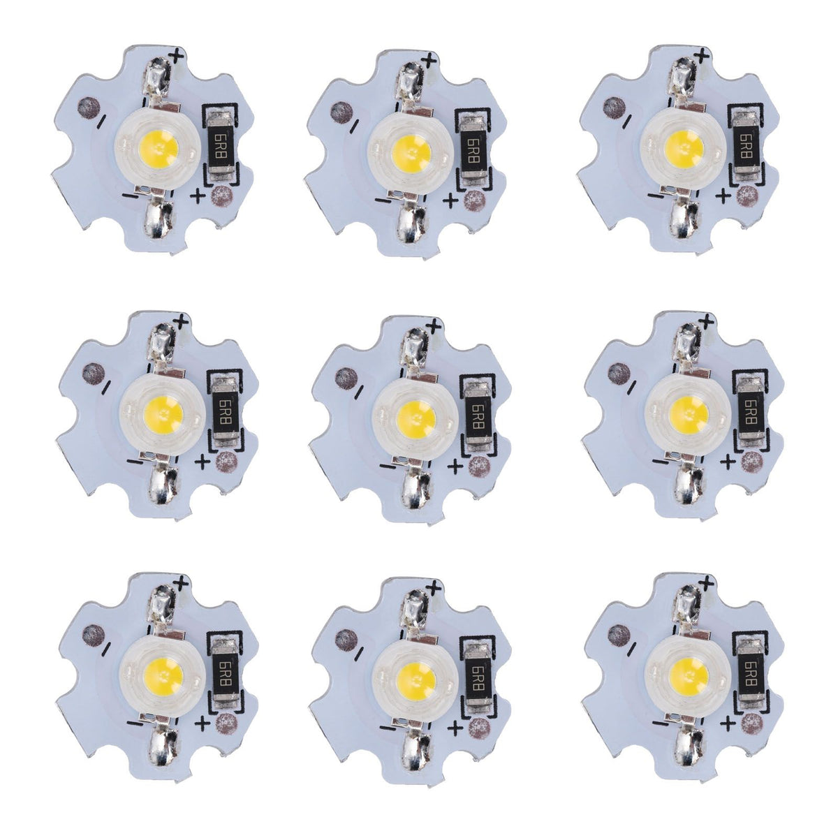 25Pcs 5V LED Chips 200LM 1W High Power LED Lamp Beads for DIY Lighting FixturesNatural Light 4000‑4500K