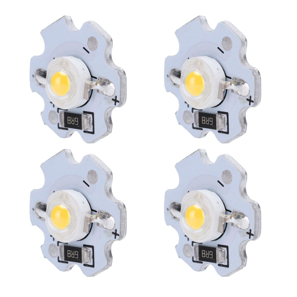 25Pcs 5V LED Chips 200LM 1W High Power LED Lamp Beads for DIY Lighting FixturesNatural Light 4000‑4500K