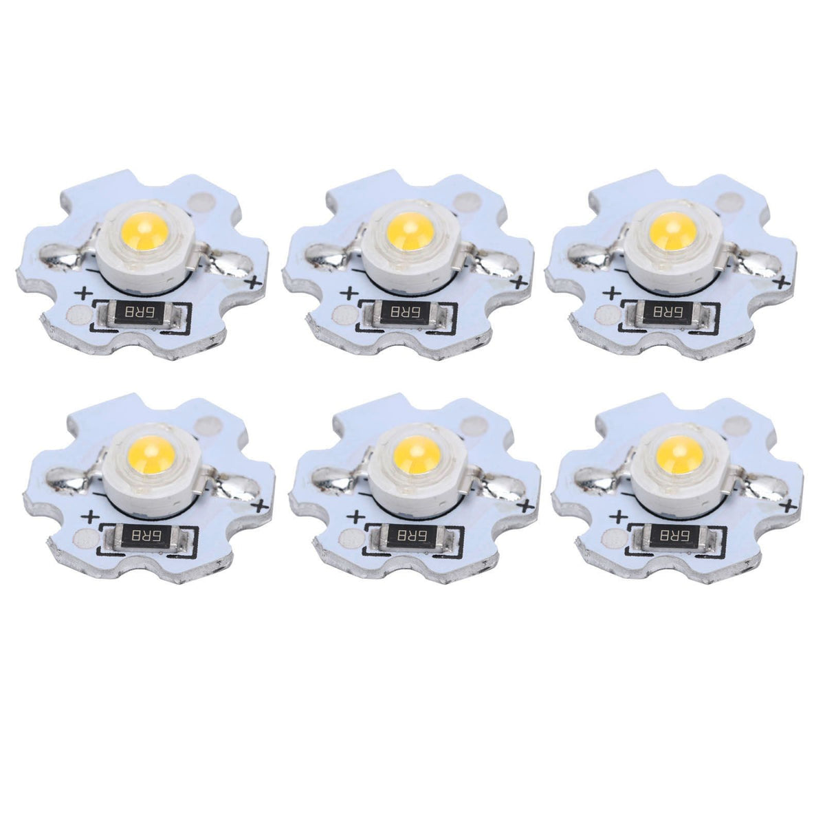 25Pcs 5V LED Chips 200LM 1W High Power LED Lamp Beads for DIY Lighting FixturesNatural Light 4000‑4500K