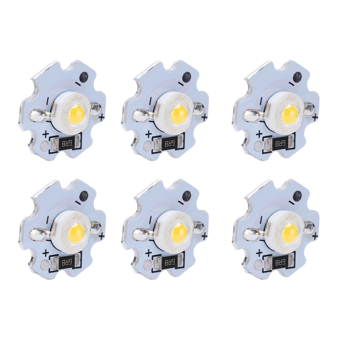25Pcs 5V LED Chips 200LM 1W High Power LED Lamp Beads for DIY Lighting FixturesNatural Light 4000‑4500K