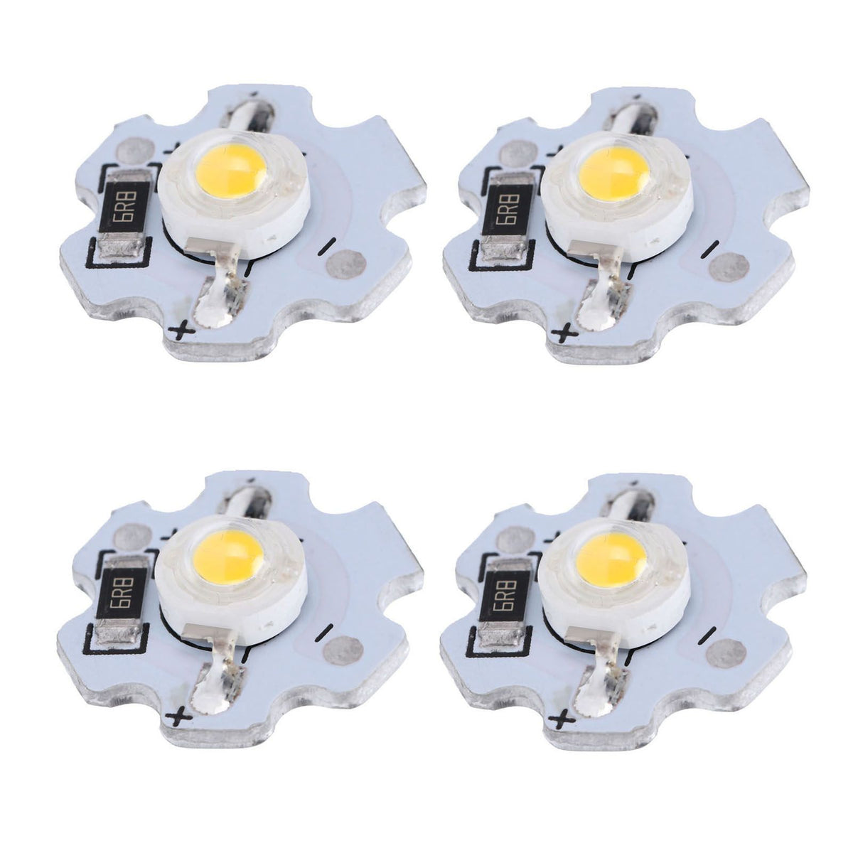 25Pcs 5V LED Chips 200LM 1W High Power LED Lamp Beads for DIY Lighting FixturesNatural Light 4000‑4500K
