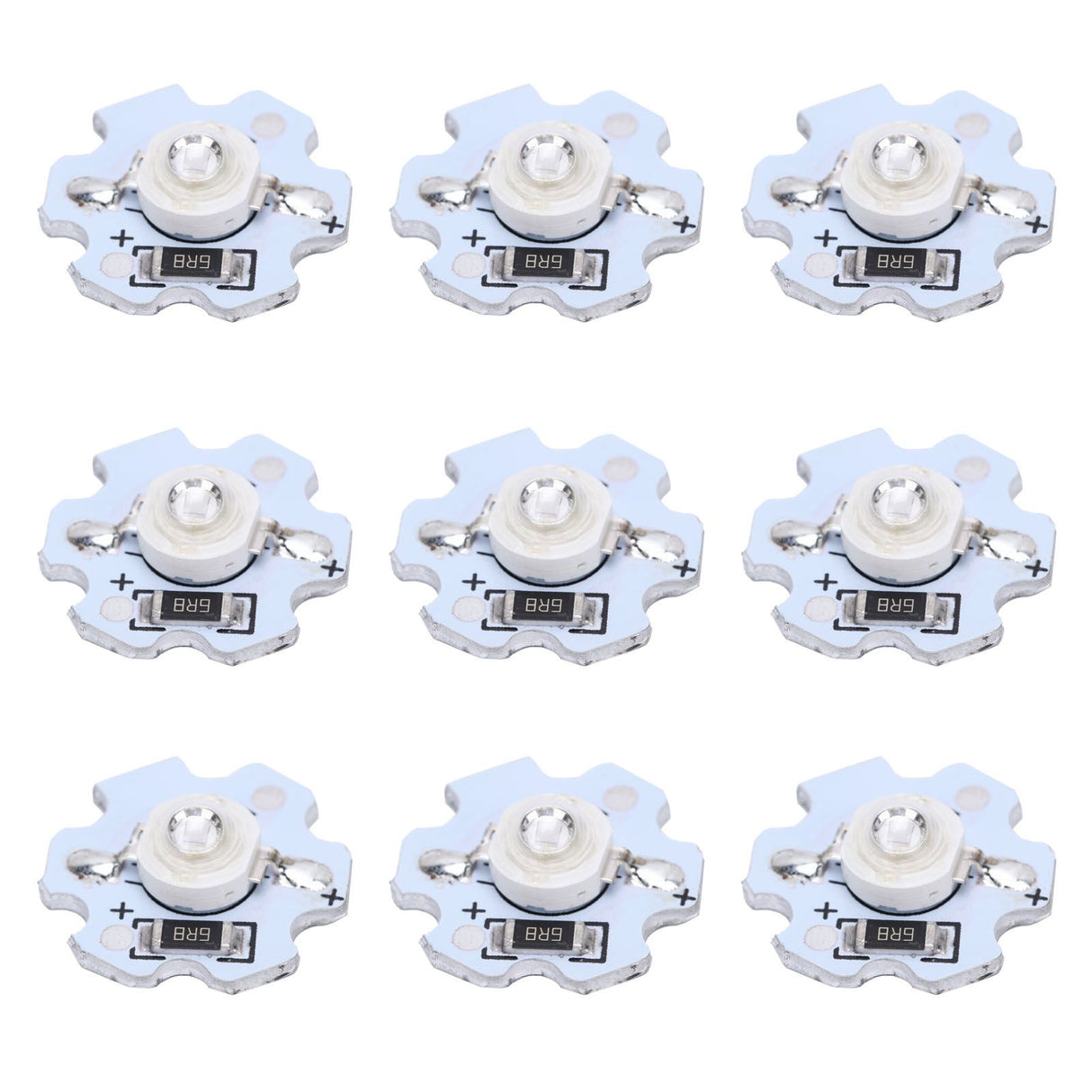 25Pcs 5V LED Chips 200LM 1W High Power LED Lamp Beads for DIY Lighting FixturesUV Light 395‑400NM