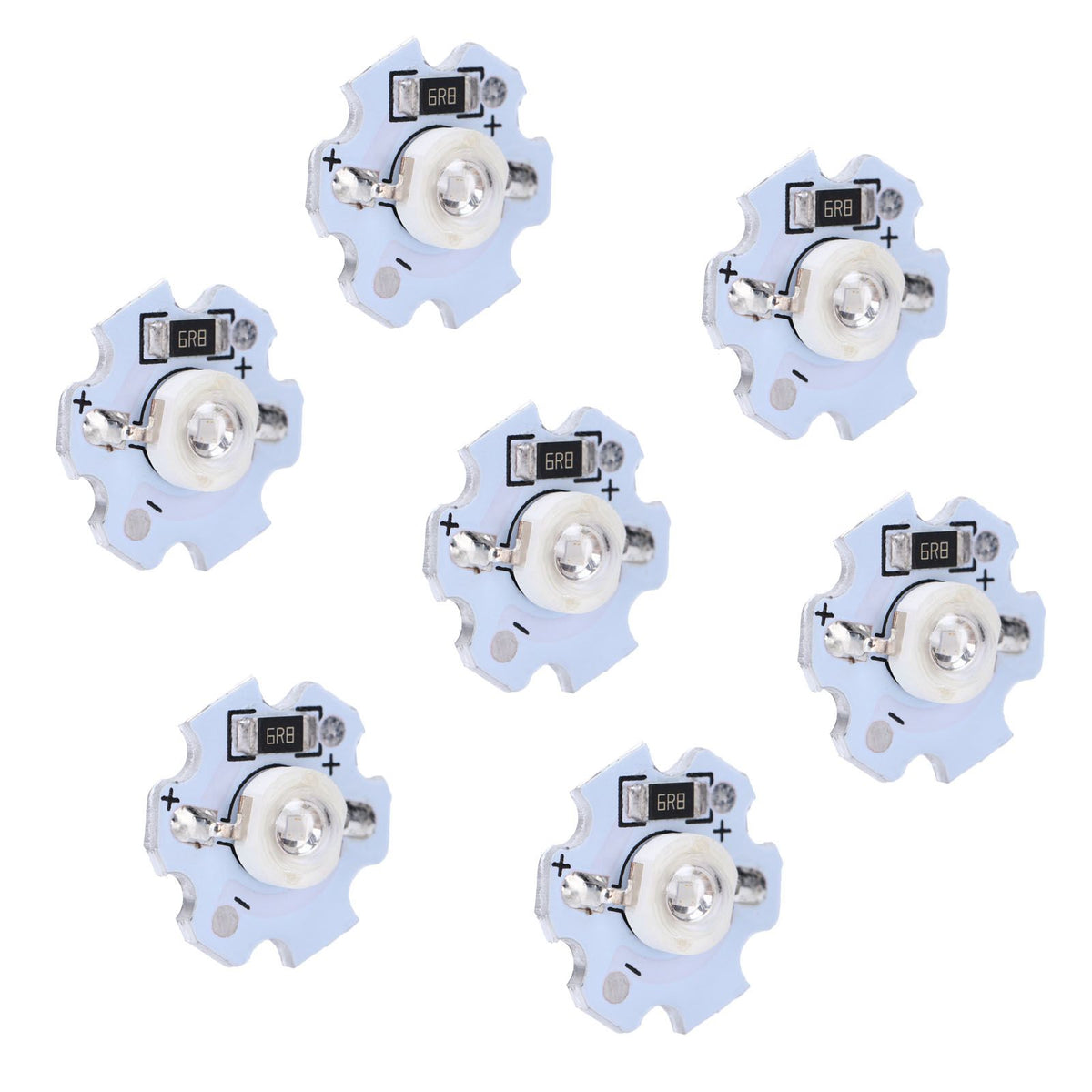 25Pcs 5V LED Chips 200LM 1W High Power LED Lamp Beads for DIY Lighting FixturesUV Light 395‑400NM