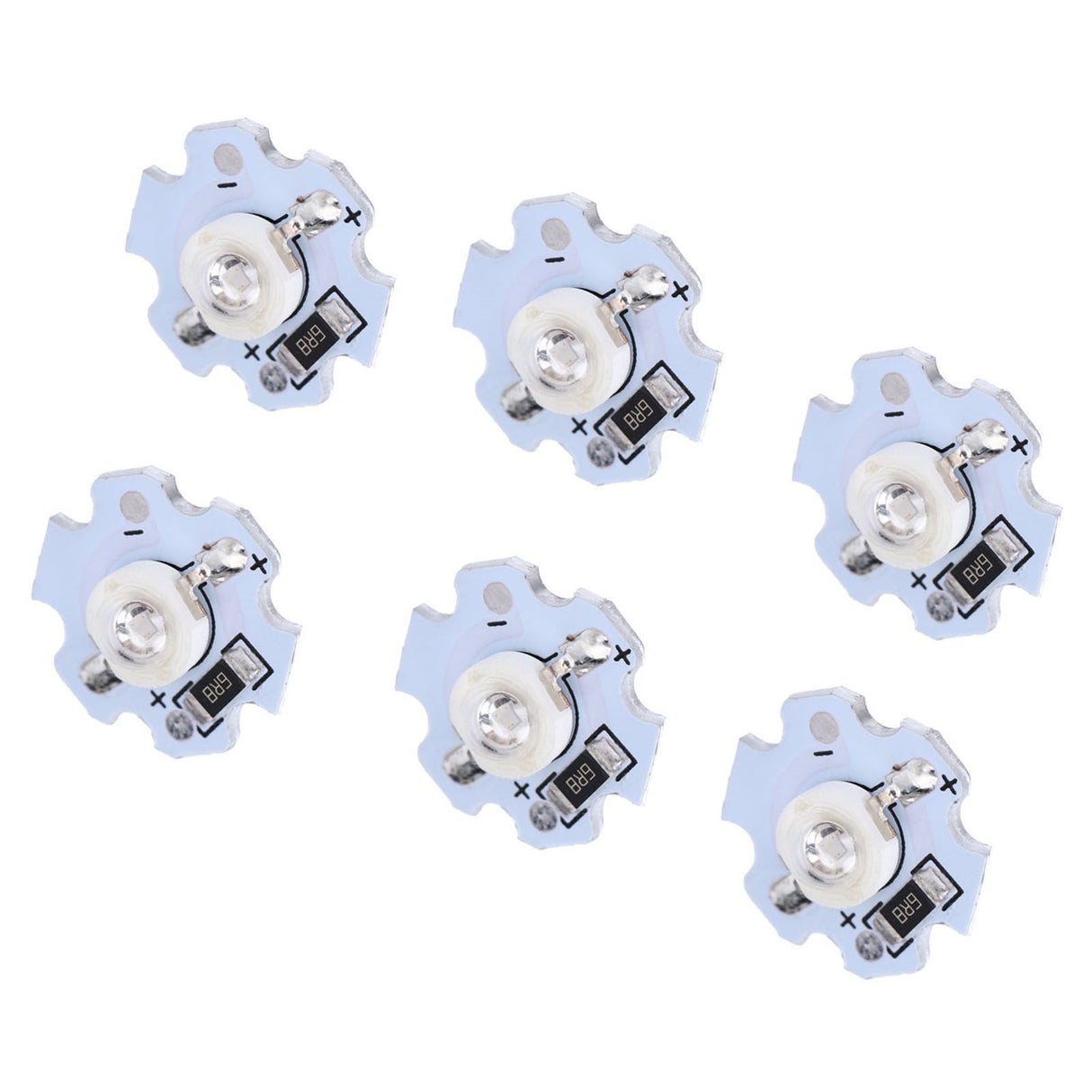 25Pcs 5V LED Chips 200LM 1W High Power LED Lamp Beads for DIY Lighting FixturesUV Light 395‑400NM