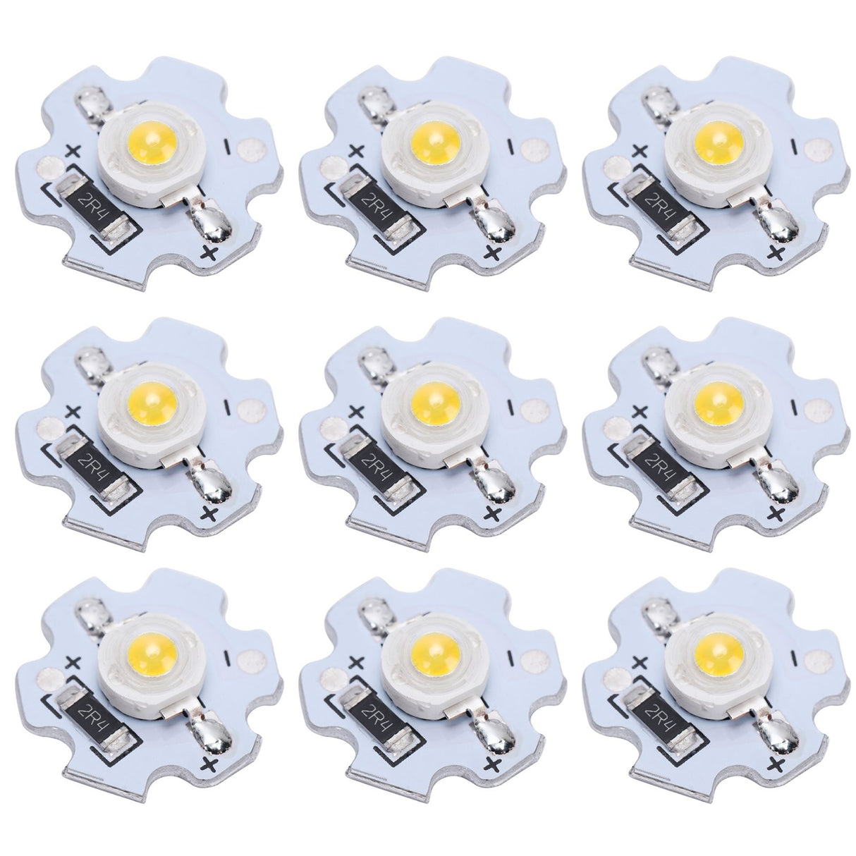 25Pcs 5V LED Chips 200LM 3W High Power LED Lamp Beads for DIY Lighting FixturesNatural Light 4000‑4500K