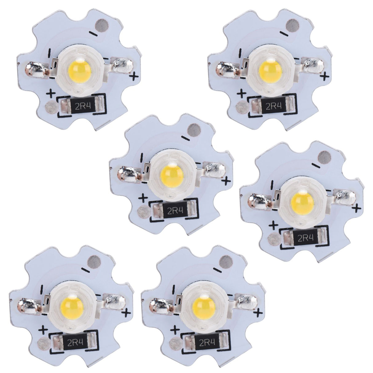 25Pcs 5V LED Chips 200LM 3W High Power LED Lamp Beads for DIY Lighting FixturesNatural Light 4000‑4500K
