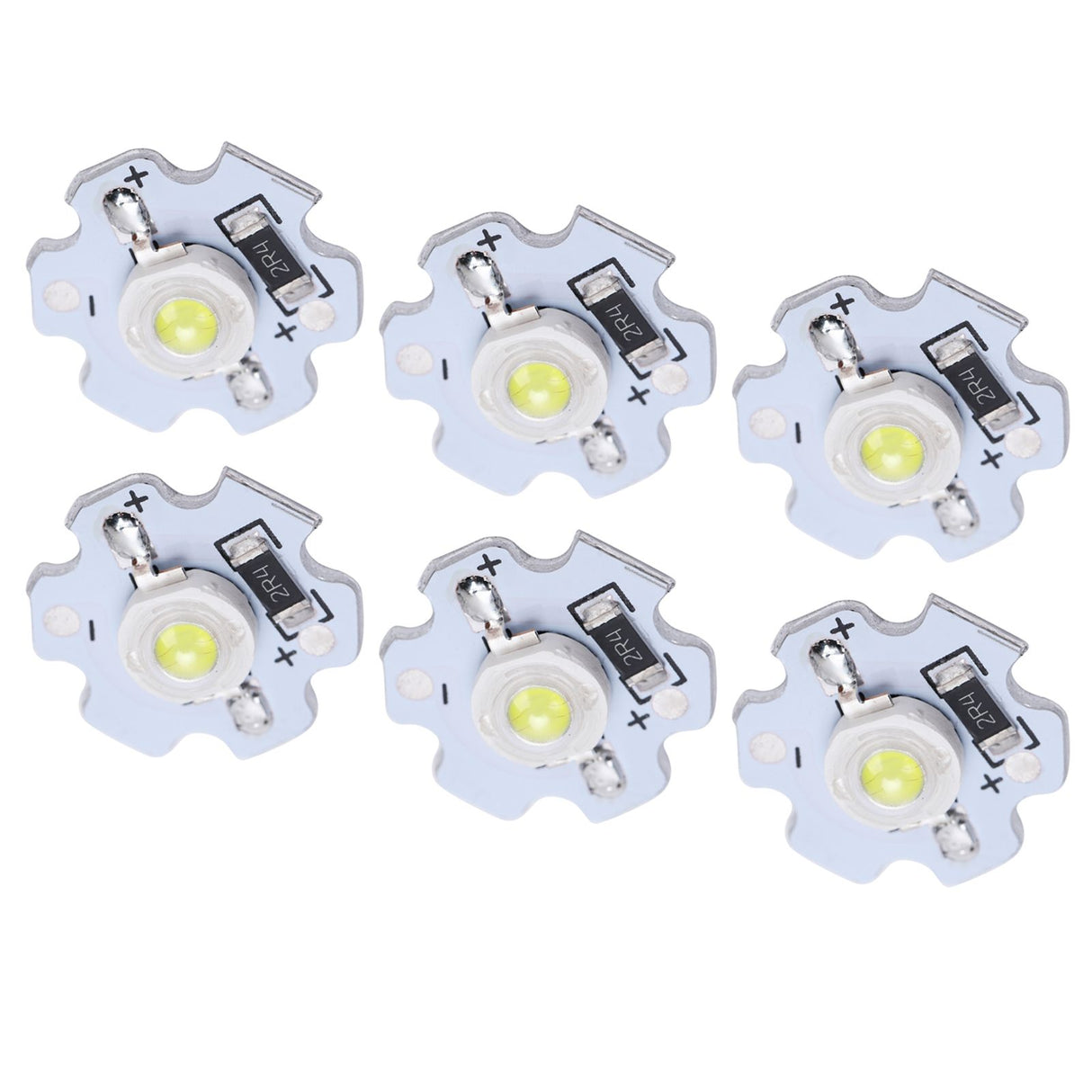 25Pcs 5V LED Chips 200LM 3W High Power LED Lamp Beads for DIY Lighting FixturesCold White 10000K