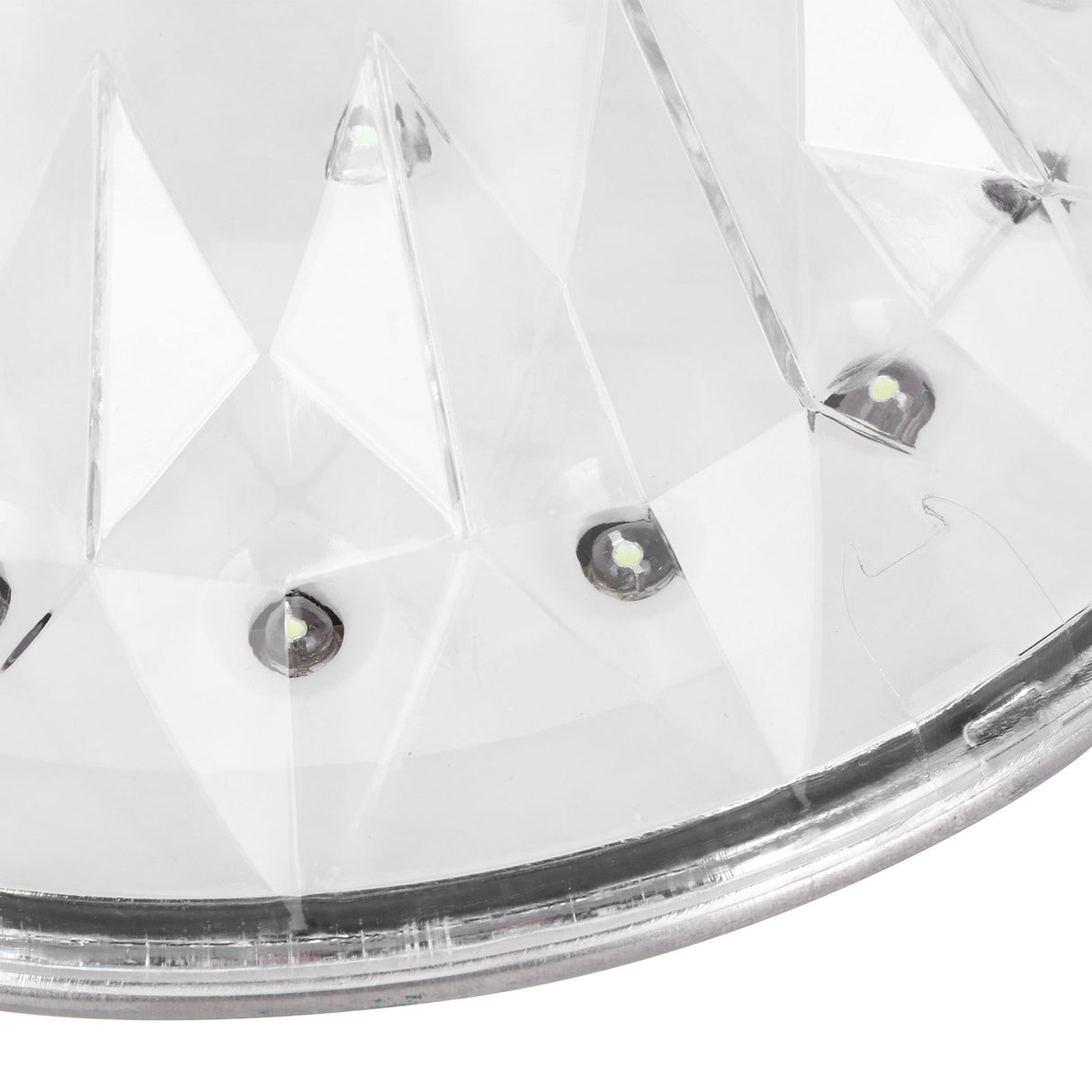 LED Solar Light Outdoor Decorative Lamp for Garden Yard Patio Landscape TransparentWhite Light