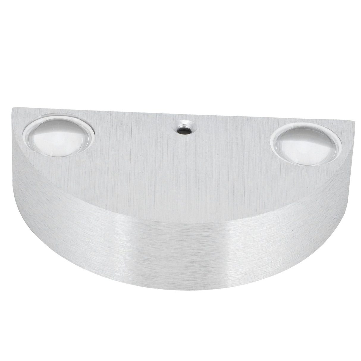 9W Wall Lamp Modern Semicircle Decorative Light for KTV Bar Exhibition Hall Pure White 85‑265V