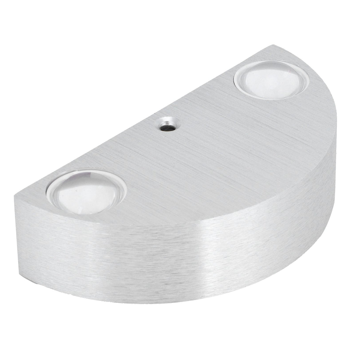 9W Wall Lamp Modern Semicircle Decorative Light for KTV Bar Exhibition Hall Pure White 85‑265V