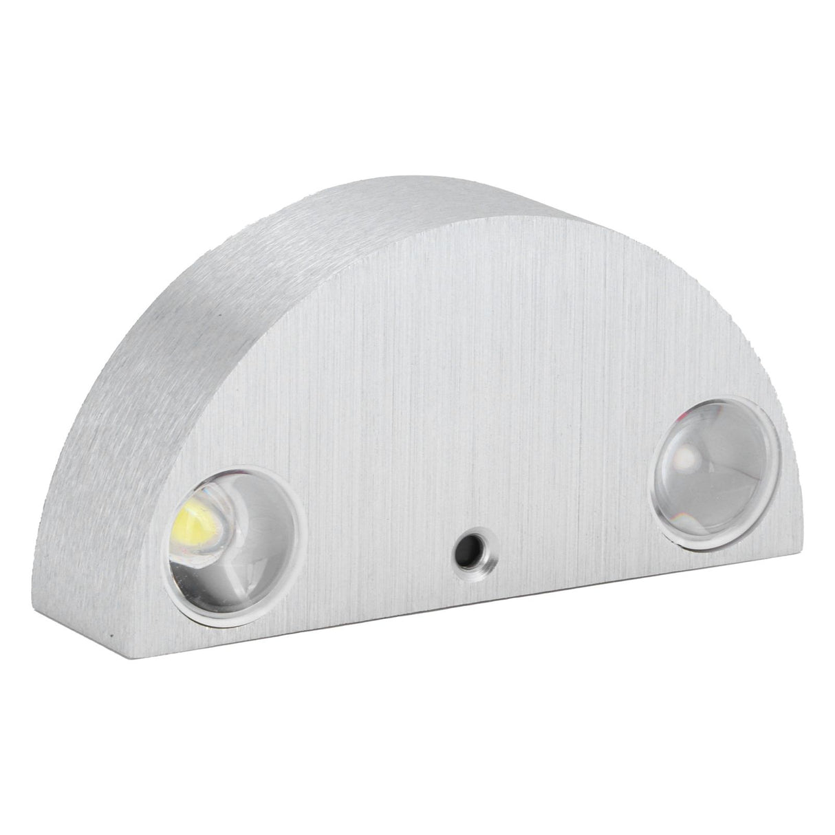 9W Wall Lamp Modern Semicircle Decorative Light for KTV Bar Exhibition Hall Pure White 85‑265V
