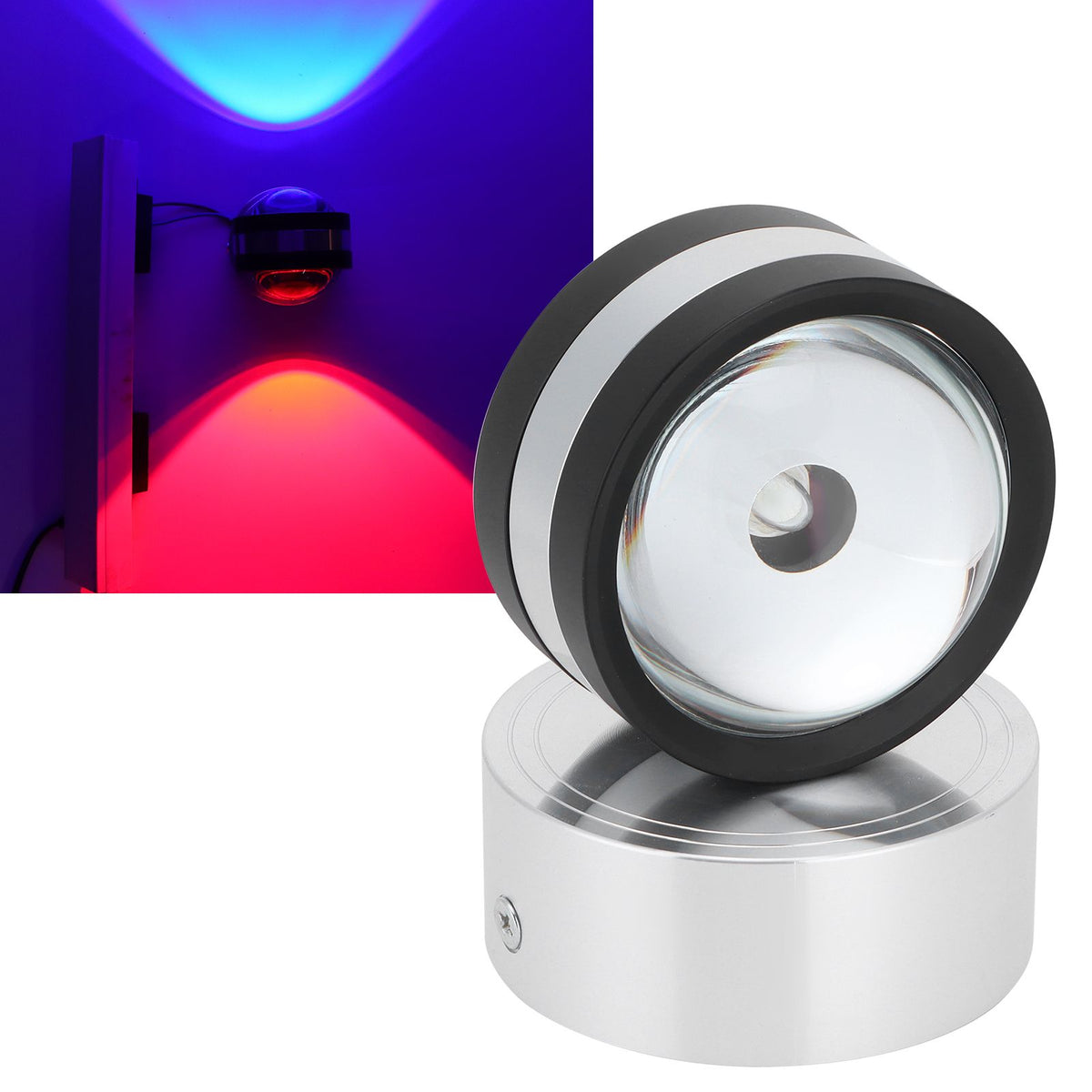 LED Wall Lamp Double-Head Luminous Lighting Corridor KTV Club Decoration 6W 85-265V
