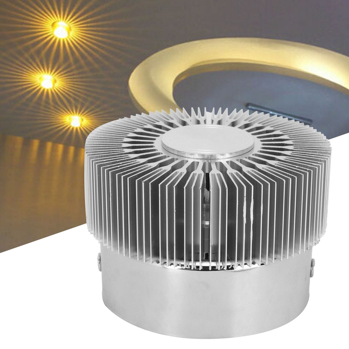 LED Wall Light Aluminum Aisle Light for Club Bar KTV Decor 3W 85‑265V Warm White Light