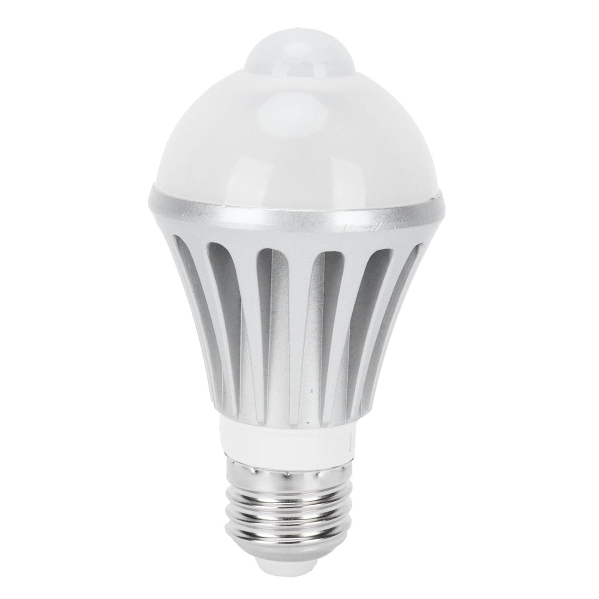 LED Sensor Light Bulb 7W E27 Human Body Sensor Bulb for Corridor 85‑265V Warm White Light