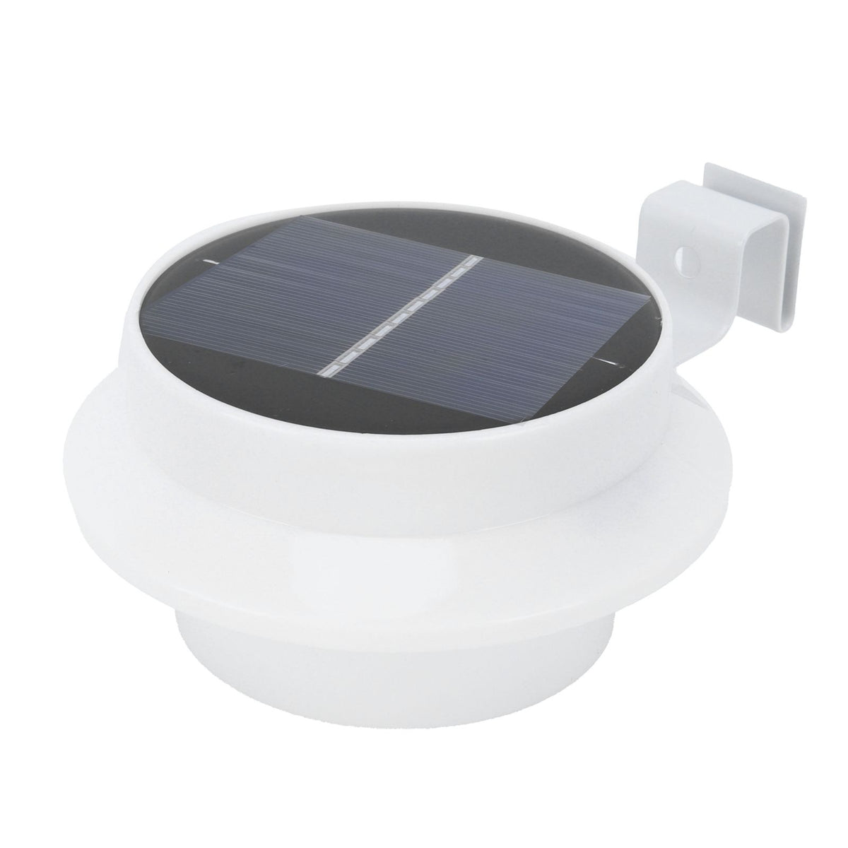 Outdoor Solar Fence Light Waterproof 13LED Gutter Lamp Garden Landscape Lighting White Light