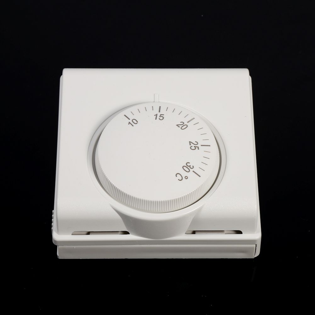 220V Room Mechanical Temperature Controller Thermostat Switch For Central Air Conditioning New