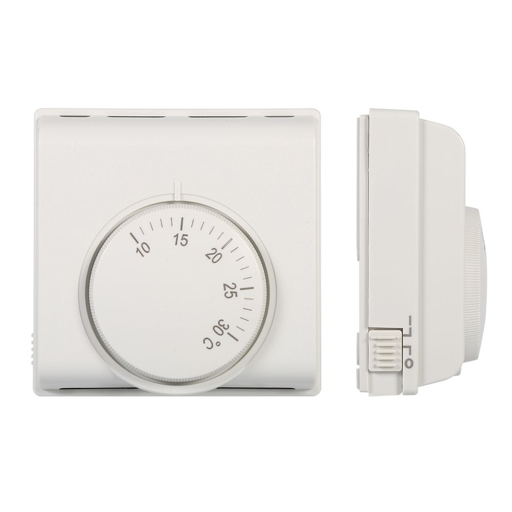 220V Room Mechanical Temperature Controller Thermostat Switch For Central Air Conditioning New