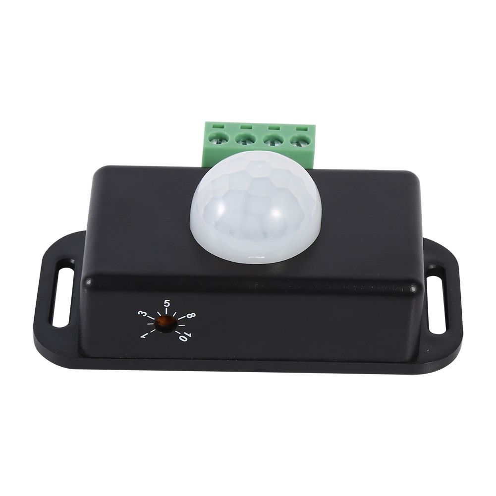 DC 12V/24V Body Security Infrared PIR Motion Sensor Detector Switch for LED Light Strip