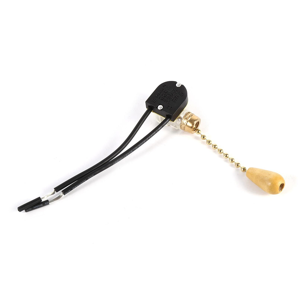 4Pcs Universal Home Ceiling Fan Lamp Wall Light Replacement Pull Chain Cord Switch 250V 125V