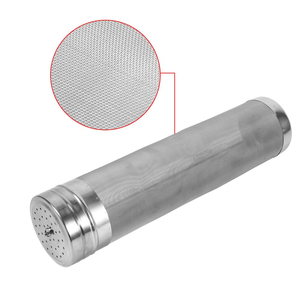 Stainless Steel Homebrew Beer Wine Hopper Filter Strainer 300 Micron Useful Home Accessory
