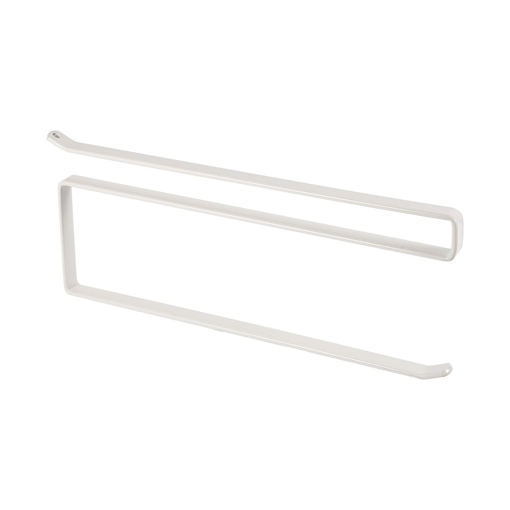 Under Cabinet Paper Roll Towel Hanging Holder Rack Stainless Metal Kitchen Storage Organizer