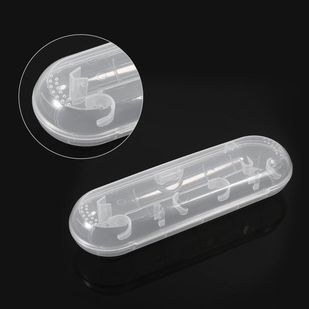 Plastic Electric Toothbrush Storage Organizer Box Case Holder Bathroom Travel Camping Portable