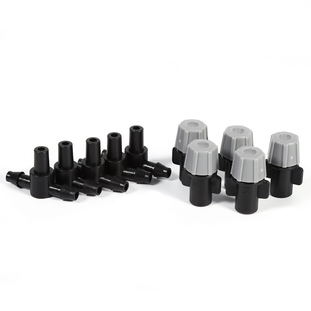 20Pcs Sprinkler Heads Atomizing Nozzle Tee Joints Misting Watering Home Graden Irrigation