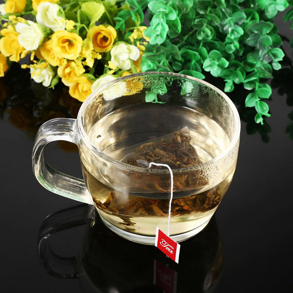 100Pcs New Style Nylon Empty Tea Infuser Herb Spice Filter Strainer Bags With String Household