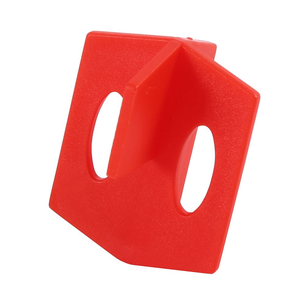 50Pcs 1/16'' Tile Leveling System Red 3 Side Spacer Cross And T Shape Ceramic Floor Wall Tools