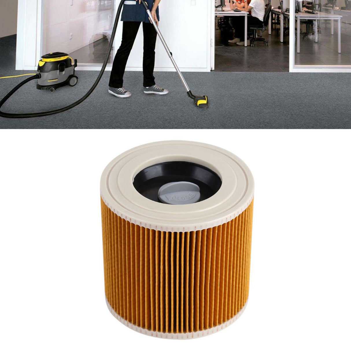 Air Filter Replaces for A2004 A2054 A2204 A2656 WD2.250 WD3.200 WD3.300 Wet/Dry Vacuum Cleaner